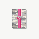 Camo Monogram Stripe Journal